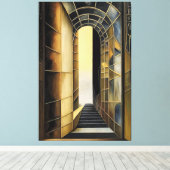 Gateway to the Unknown キャンバスプリント (インサイチュ (ウッドフロア))