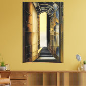 Gateway to the Unknown キャンバスプリント (インサイチュ (リビング))