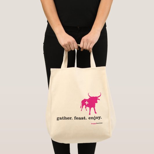 gather.feast.enjoy. トートバッグ (正面(商品))