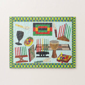 Gather ‘Round Kwanzaa Creations Symbols Puzzle ジグソーパズル