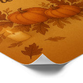 Gather Together & Give Thanks Poster  ポスター (角)