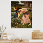 Gather Ye Rosebuds While Ye May - 1909 ポスター (キッチン)