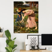 Gather Ye Rosebuds While Ye May - 1909 ポスター (ホームオフィス)