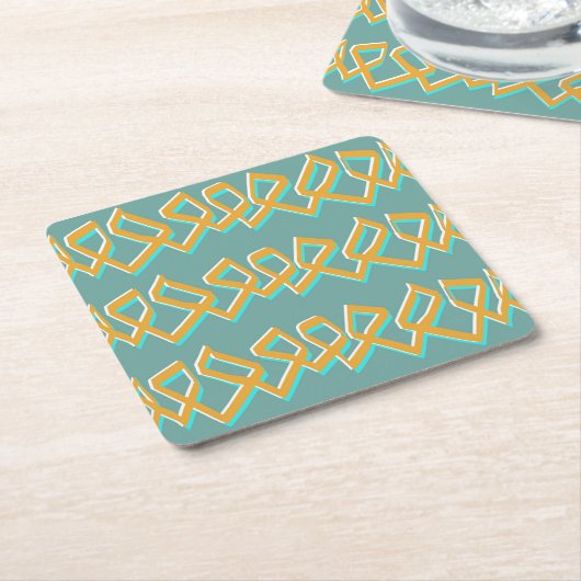 Gathered Squares コースター (アングル)