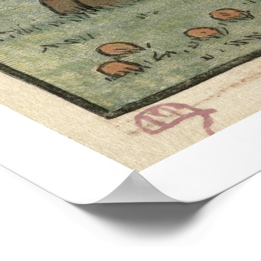 Gathering Apple, from 'Travaux des Champ', engra ポスター (角)