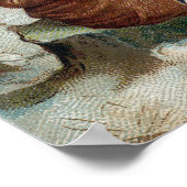 Gathering Christmas Holly  c.1890 ポスター (角)