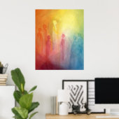 Gathering in the light  ポスター (ホームオフィス)