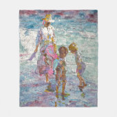 Gathering Light © – ファインアート フリースブランケット (正面)