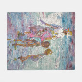 Gathering Light フリースブランケット (正面(横))