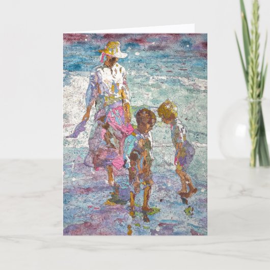 Gathering Light © – Fine Art Blank Card シーズンカード (正面)