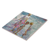 Gathering Light © – Fine Art Ceramic Tile タイル (側面)