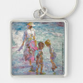 Gathering Light © – Fine Art Keychain キーホルダー (正面)