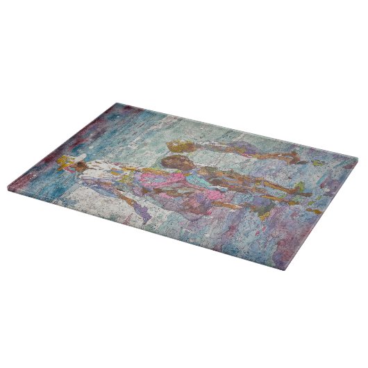 Gathering Light © – Fine Art Serving Board カッティングボード (角)