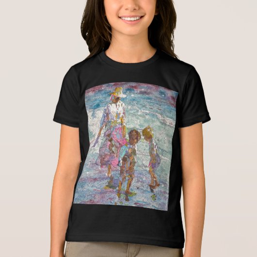 Gathering Light © – Fine Art Tri‑Blend Shirt トライブレンドＴシャツ (正面)