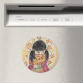 Gathering Loveハート感動的冷蔵庫用マグネット マグネット (インサイチュ (食洗機))