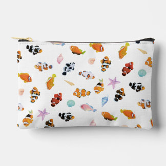 Gathering of Clownfish | Ocean Art Design アクセサリーポーチ