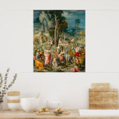 Gathering of Manna - Bacchiaファインアートポスター ポスター (キッチン)