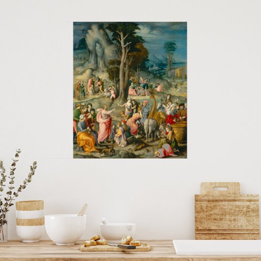 Gathering of Manna - Bacchiaファインアートポスター ポスター (キッチン)