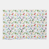 Gathering of Nudibranchs | Ocean Art Design キッチンタオル (横)