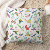 Gathering of Nudibranchs | Ocean Art Design クッション (ブランケット)