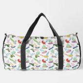 Gathering of Nudibranchs | Ocean Art Design ダッフルバッグ (裏面)