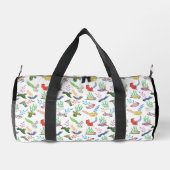 Gathering of Nudibranchs | Ocean Art Design ダッフルバッグ (裏面)