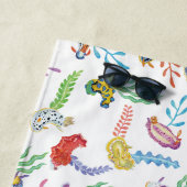 Gathering of Nudibranchs | Ocean Art Design ビーチタオル (インサイチュ)