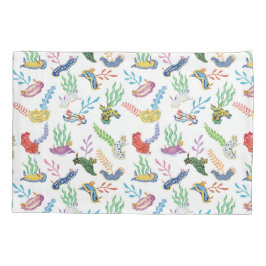 Gathering of Nudibranchs | Ocean Art Design 枕カバー