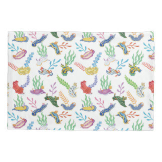Gathering of Nudibranchs | Ocean Art Design 枕カバー