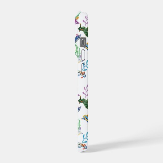 Gathering of Nudibranchs | Ocean Art Design iPhoneケース (左側面)