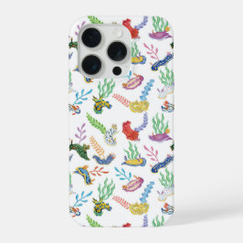 Gathering of Nudibranchs | Ocean Art Design iPhone 15 Proケース
