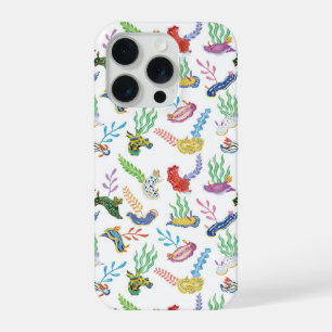 Gathering of Nudibranchs Ocean Art Design iPhone 15 Proケース