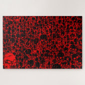 Gathering of Skulls Black and Red 1014 Piece ジグソーパズル (横)