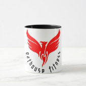 GatHouseのフィットネスの信号器のマグ マグカップ (中央)