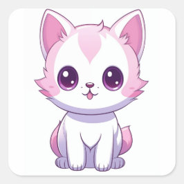 Gatinho Kawaii スクエアシール