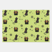 Gatito Cat – クリスマスラッピング紙 ラッピングペーパーシート (正面2)