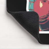 Gatito De Boxeoボクサークール猫ボクシング手袋とC マウスパッド (コーナー)