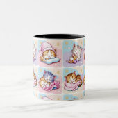 Gatito de Sueños Two-Tone Coffee Mug ツートーンマグカップ (中央)
