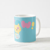 Gatito juguetón Meow! コーヒーマグカップ (正面右)
