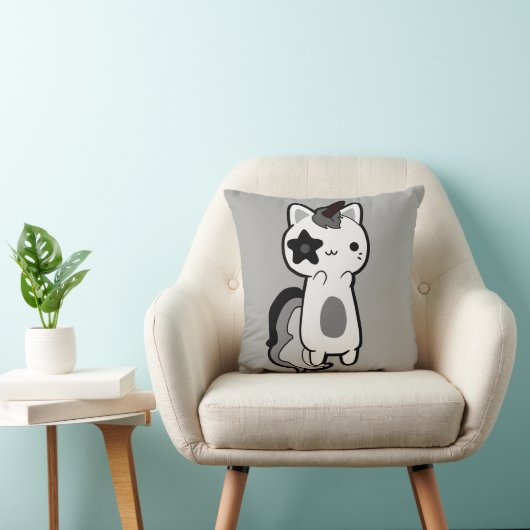 Gatito Negro Kawaii クッション (椅子)