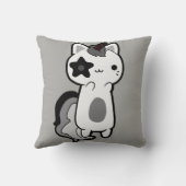 Gatito Negro Kawaii クッション (裏面)