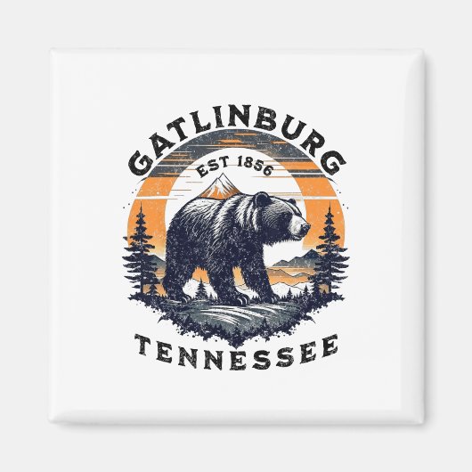 Gatlinburg  マグネット (正面)