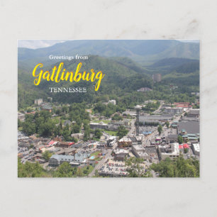 Gatlinburg Tennesseeポストカードからの挨拶 ポストカード