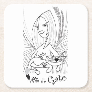 Gato スクエアペーパーコースター