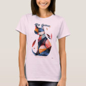 Gato Abstracto Curioso Tシャツ (正面)