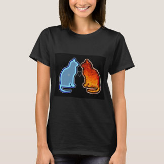 gato agua y fuego tシャツ