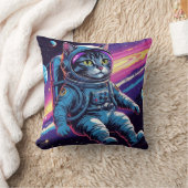Gato Astronauta Divertida – Meowt of This World クッション (ブランケット)