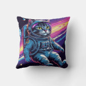 Gato Astronauta Divertida – Meowt of This World クッション (裏面)
