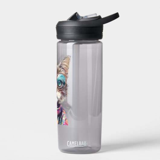  Gato Cool con Lentes  ウォーターボトル (左面)