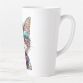 Gato Cool con Lentes カフェラテマグ (右)